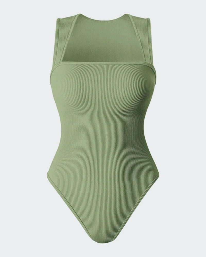 Glanzie™ Sleeveless Tummy Control Bodysuits